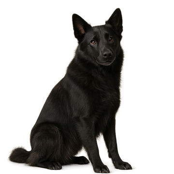 Cazador de Alces Noruego Negro